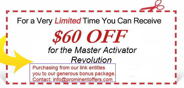 Like our Master Activator Revolution review? Order this road towards wellness book now