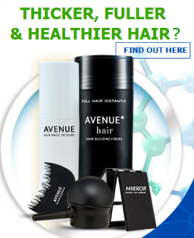 This Avenue Hair review highlights a unique system, comprised of keratin hair building fibers